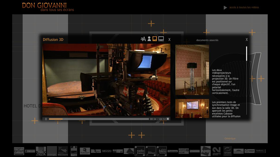 Image écran du web documentaire Don Givanni dans tous ses écrans