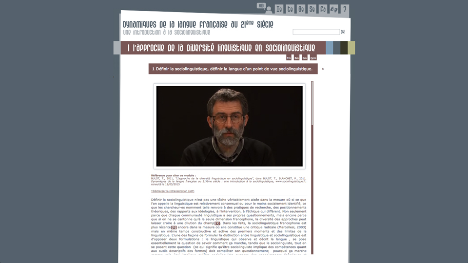 Site Sociolinguistique.fr image 0