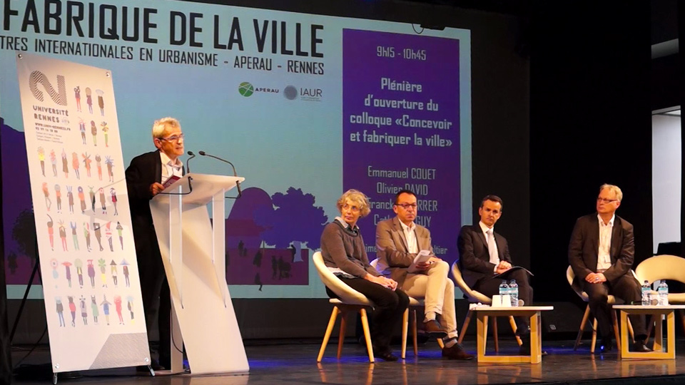 Plénière d'ouverture - APERAU 2015