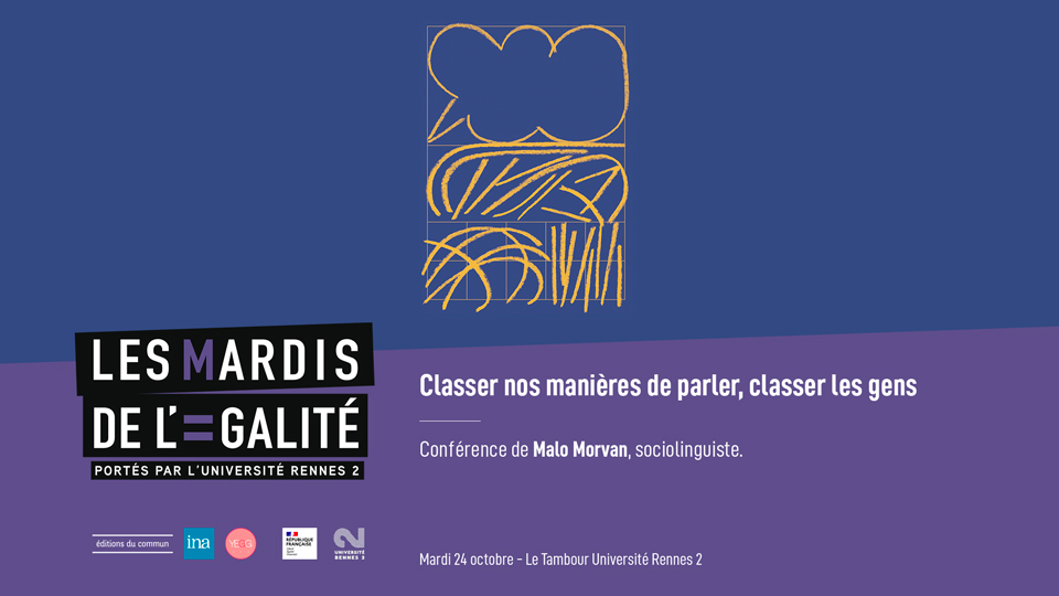 MARDIS de l'EGALITE - Classer nos manières de parler