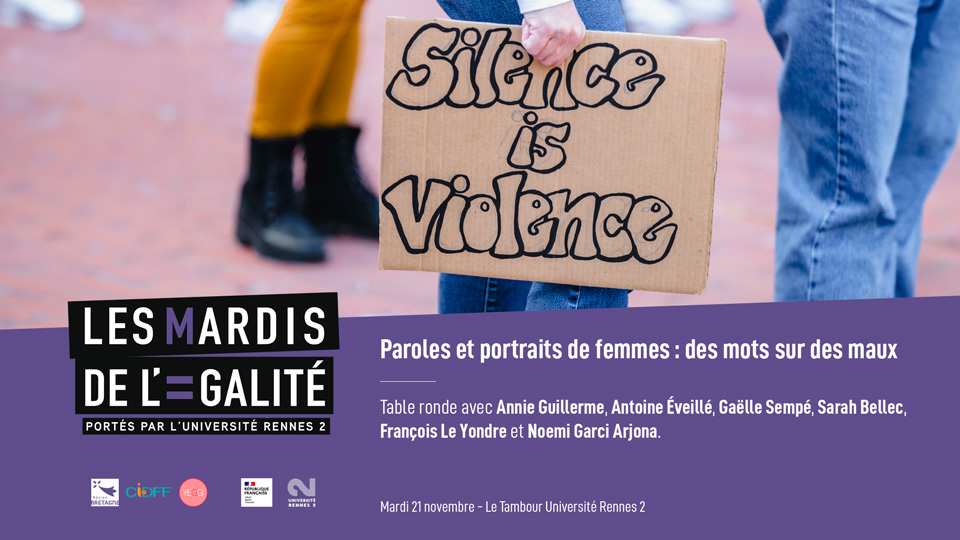 MARDIS EGALITE Paroles portraits de femmes