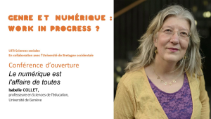 Conférence d’ouverture – Le numérique est l’affaire de toutes