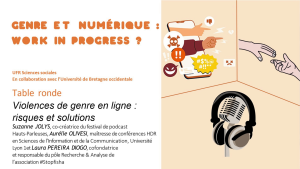 Table ronde – Violences de genre en ligne : risques et solutions